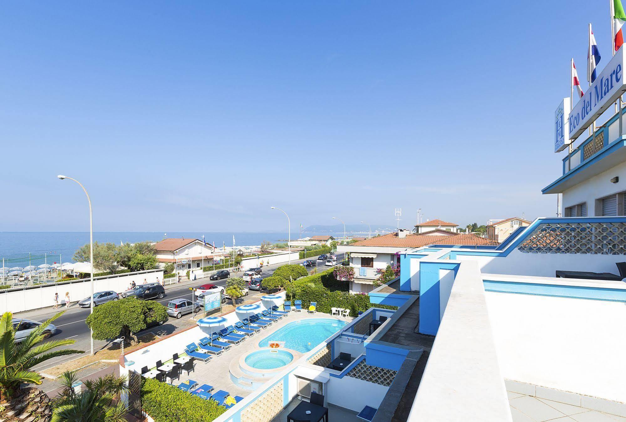 Hotel Eco Del Mare Marina di Massa Exterior foto